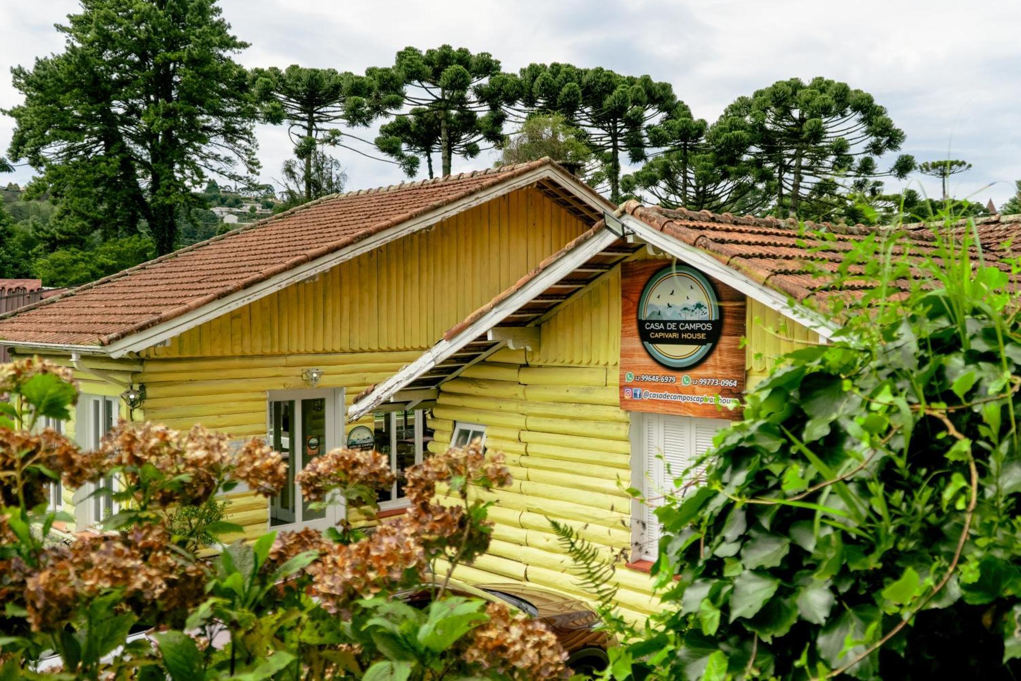 Velinn Pousada Casa De Campos Capivari House Campos do Jordão Eksteriør billede